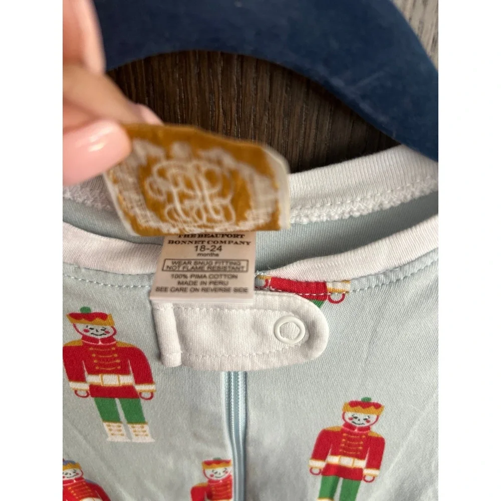 THE BEAUFORT‎ BONNET TBBC nutcracker sleeper 18-24 months holiday